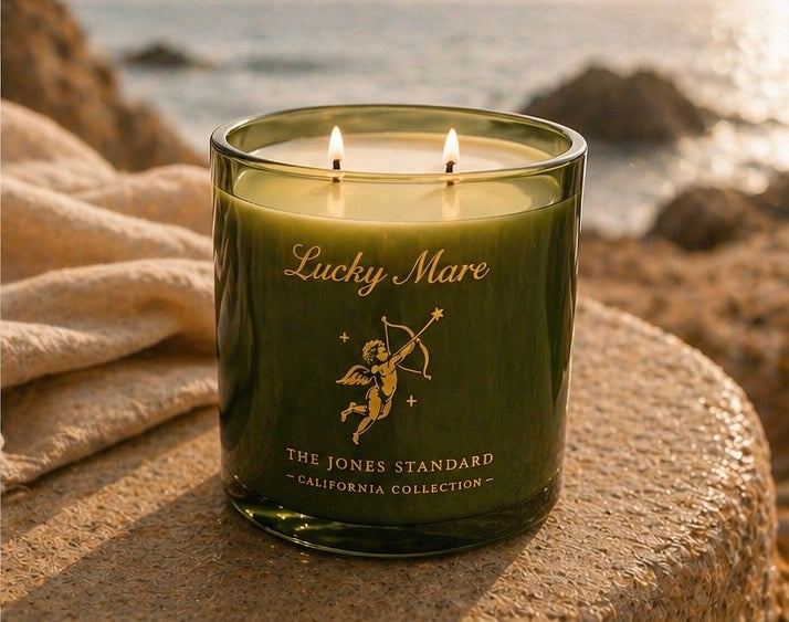 Lucky Mare – 14 oz Luxury Candle | Honey, Gardenia, Leather & Whiskey