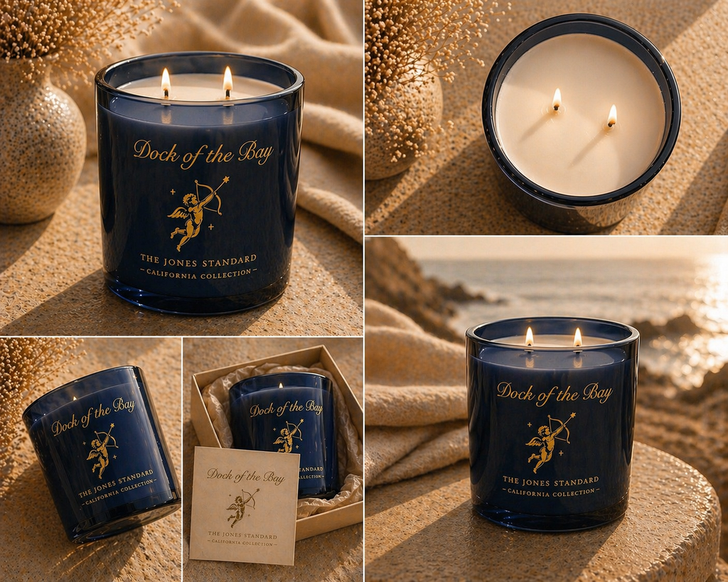 Dock of the Bay – 14 oz Luxury Candle | Coastal Citrus & Driftwood