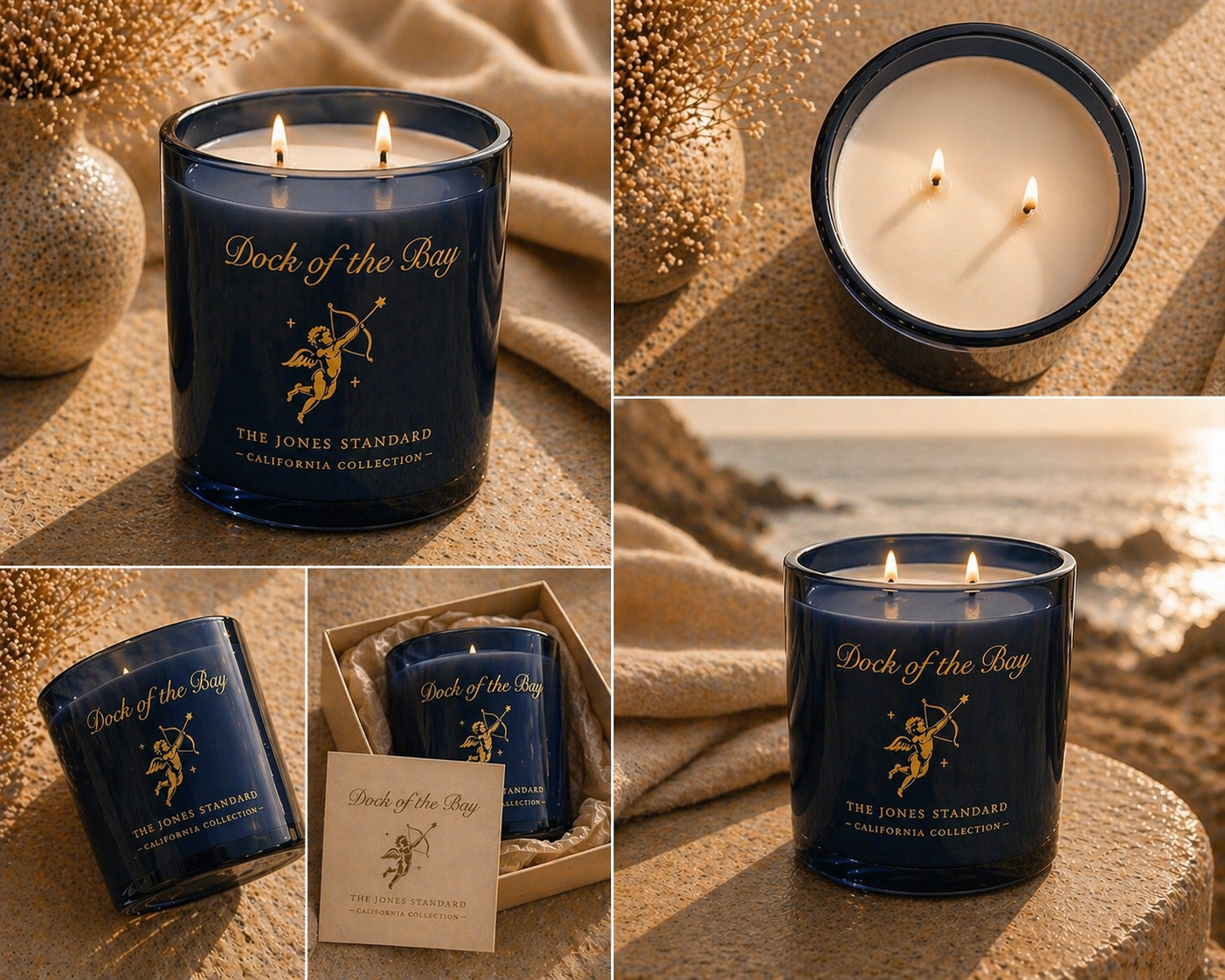 Dock of the Bay – 14 oz Luxury Candle | Coastal Citrus & Driftwood